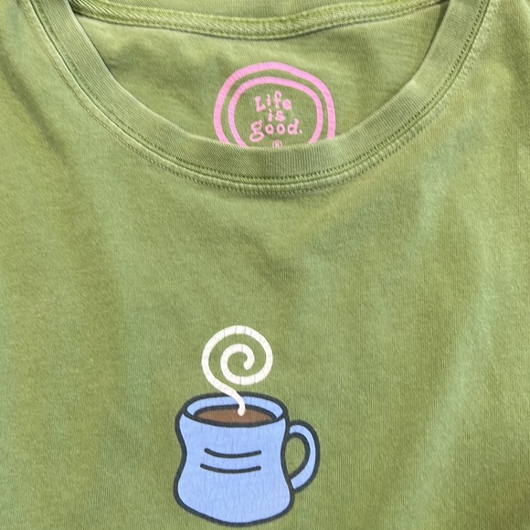 Life is good, coffee vintage M - Picture 3 of 3